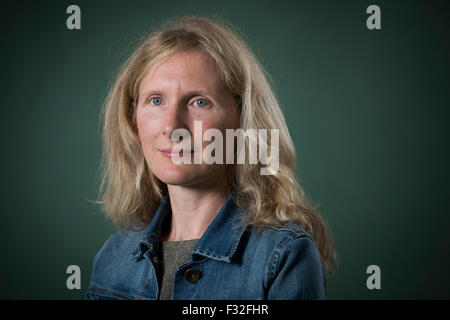 Englische Autorin Samantha Harvey. Stockfoto