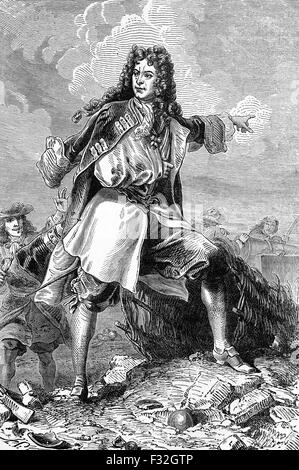 Louis François de Boufflers, Duke von Boufflers, Graf von Panzerdivisionen (1644-1711), Marschall und Peer von Frankreich. Stockfoto