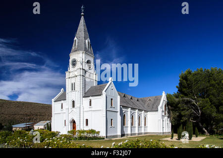 Der historische Dutch Reformed Church in Nieu Bethesda Stockfoto