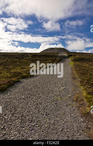 Medb den Maeve Cairn Grab Knocknarea County Sligo, Irland Stockfoto