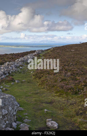 Sligo Bay von Knocknarea County Sligo, Republik von Irland Stockfoto