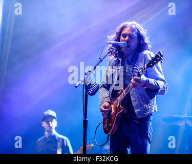 Washington, DC, USA. 26. Sep 2015. ADAM GRANDUCIEL der Krieg gegen die Drogen führt während der Tag eins des 2015 Wahrzeichen Music Festival in Washington, DC Credit: Kyle Gustafson/ZUMA Draht/Alamy Live News Stockfoto