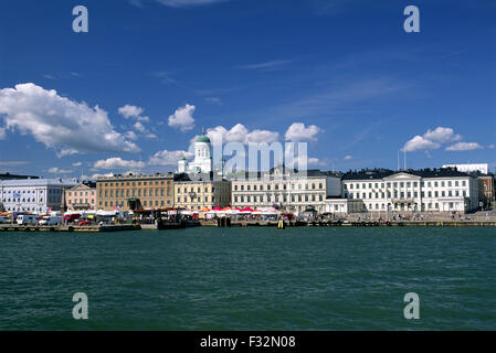 Finnland, Helsinki, Kauppatori Stockfoto