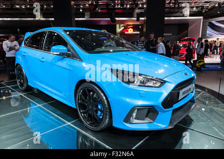 Ford Focus RS auf der IAA International Motor Show 2015 Stockfoto