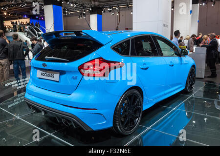 Ford Focus RS auf der IAA International Motor Show 2015 Stockfoto