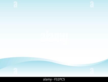 Einfache abstrakte blauen Hintergrund für design Stock Vektor