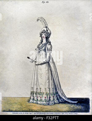 Die Gallery of Fashion, anonym, Nicolaus Heideloff, 1795 London Englisch England Stockfoto