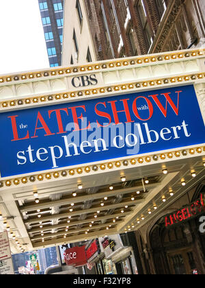 Ed Sullivan Theater, NYC Stockfoto