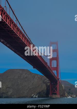 San Francisco, CA, USA. 27. Sep, 2015. 27. September 2015 die Golden Gate Bridge in San Francisco, Kalifornien. © Ken Murray/ZUMA Draht/Alamy Live-Nachrichten Stockfoto