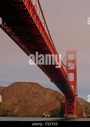 San Francisco, CA, USA. 27. Sep, 2015. 27. September 2015 die Golden Gate Bridge in San Francisco, Kalifornien. © Ken Murray/ZUMA Draht/Alamy Live-Nachrichten Stockfoto