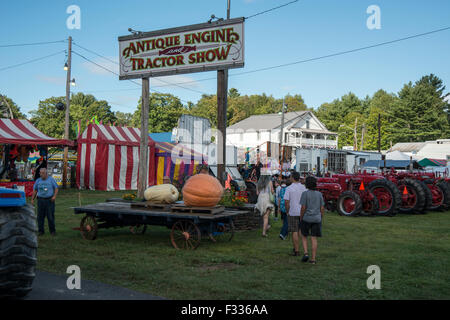 Cummington Messe öffnet jedes Jahr im August im Hampshire County, Massachusetts Stockfoto