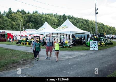 Cummington Messe öffnet jedes Jahr im August im Hampshire County, Massachusetts Stockfoto