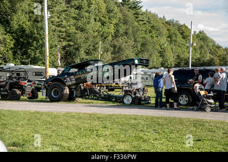 Cummington Messe öffnet jedes Jahr im August im Hampshire County, Massachusetts Stockfoto