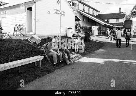 Cummington Messe öffnet jedes Jahr im August im Hampshire County, Massachusetts Stockfoto