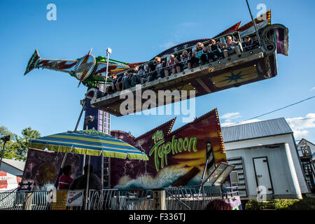 Cummington Messe öffnet jedes Jahr im August im Hampshire County, Massachusetts Stockfoto