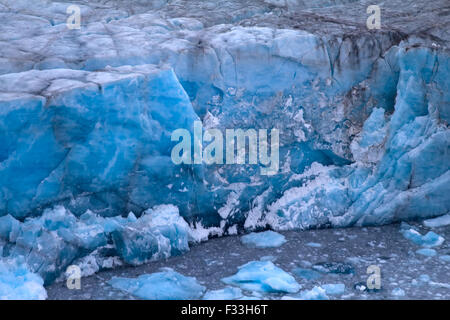 Arktischen Gletscher. Bereich Nowaja Semlja Stockfoto