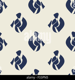 unregelmäßige künstlerische geometrische moderne Musterdesign Hintergrund bunt abstrakt Textil Stockfoto