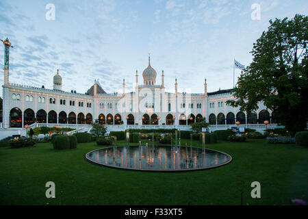 Nimb Restaurant in Tivoli Gärten, Copenhagen. Dänemark Stockfoto