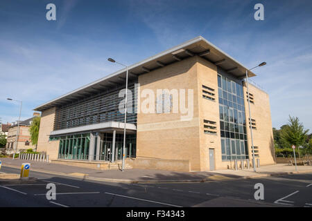 Salisbury Law Courts mit Salisbury Crown Court und Salisbury Magistrates Court, Salisbury, Wiltshire, UK Stockfoto