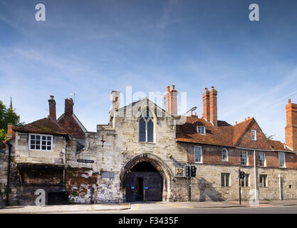 St. Ann's Gate in Salisbury, Wiltshire, UK Stockfoto