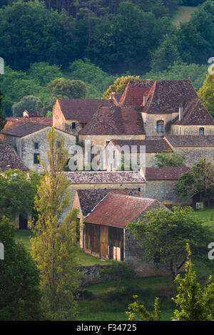 Molières, Pays de Bergerac, Périgord, Dordogne, Aquitaine, Frankreich Stockfoto