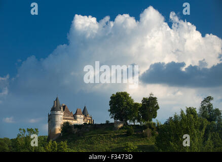 Chateau de Bayac, Pays de Bergerac, Périgord, Dordogne, Aquitaine, Frankreich Stockfoto