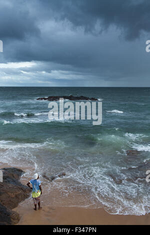 Schlemmen Sie de Yemanja, Salvador da Bahia, Brasilien Stockfoto