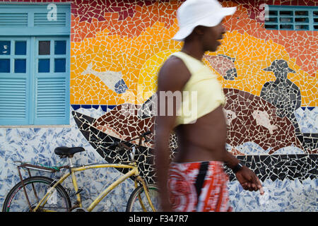 Schlemmen Sie de Yemanja, Salvador da Bahia, Brasilien Stockfoto