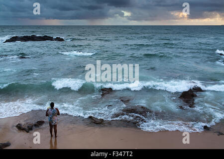 Schlemmen Sie de Yemanja, Salvador da Bahia, Brasilien Stockfoto