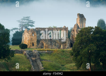 Alten Sherborne Castle, Sherborne, Dorset, England, Vereinigtes Königreich Stockfoto