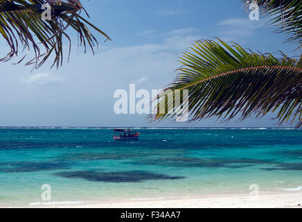 Das Bild von Sea Scape wurde auf Kavaratti Island in Lakshadweep, Indien aufgenommen. Stockfoto