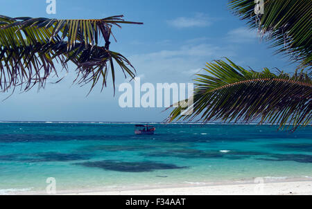 Das Bild von Sea Scape wurde auf Kavaratti Island in Lakshadweep, Indien aufgenommen. Stockfoto