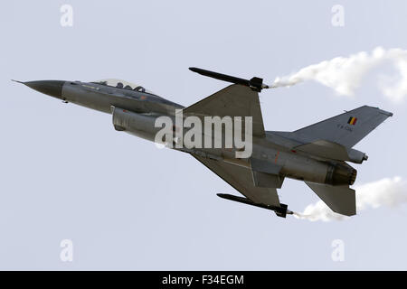 Belgische Luftwaffe Lockheed Martin f-16 Kämpfe Falcon auf MIA 2105. Stockfoto