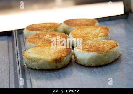 Kolumbianische Arepas. Stockfoto