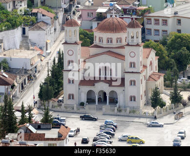 Saint Demetrius orthodoxe Kathedrale. Berat, Albanien. 08 Sep 15 Stockfoto