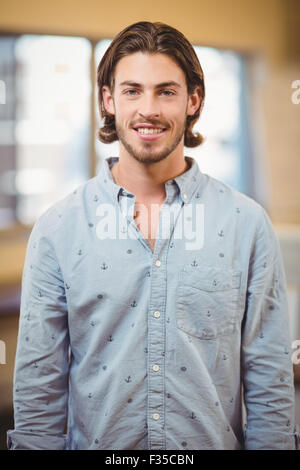Porträt von zuversichtlich Geschäftsmann Stockfoto