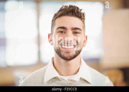 Porträt der schönen Geschäftsmann Stockfoto