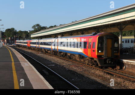 South West Trains Klasse 159 DMUs in Exeter Str. Davids Stockfoto