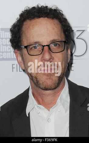 New York, NY, USA. 29. Sep, 2015. Ethan Coen im Ankunftsbereich für 53. New York Film Festival: O Bruder, wo bist du Screening, Alice Tully Hall im Lincoln Center, New York, NY 29. September 2015. © Kristin Callahan/Everett Collection/Alamy Live-Nachrichten Stockfoto