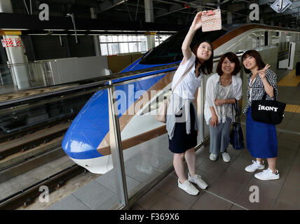 Kanazawa Selfie Stockfoto
