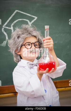 Zusammengesetztes Bild der Graduierung Hut Vektor Stockfoto