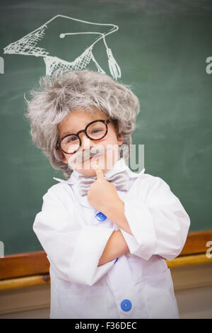 Zusammengesetztes Bild der Graduierung Hut Vektor Stockfoto