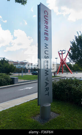 Currier Museum für Kunst in Manchester New Hampshire Stockfoto