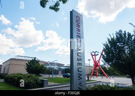 Currier Museum für Kunst in Manchester New Hampshire Stockfoto