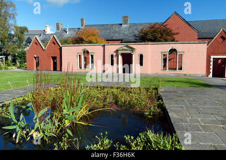 Bleibt der alten Halle, Cowbridge, Vale von Glamorgan, South Wales, UK. Stockfoto