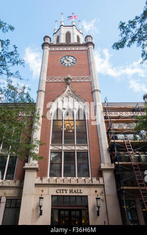 Manchester NH City Hall Newhampshire Stockfoto