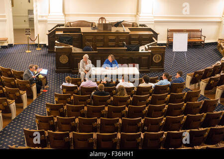 New Hampshire State Capitol-Gebäudes in Concord Stockfoto