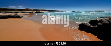 Portugal: Malerische Strand von Porto Covo Stockfoto