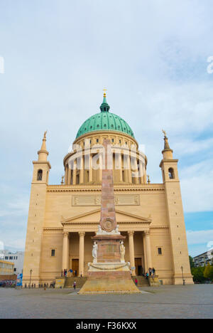 Nikolaikirche, St. Nikolaus, Alter Markt, Potsdam, nahe Berlin, Deutschland Stockfoto