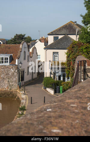 Topsham ein Dorf am Fluss Vorabend im East Devon England UK Stockfoto